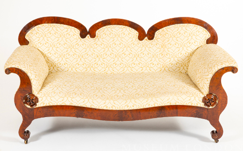 Walnut Sofa