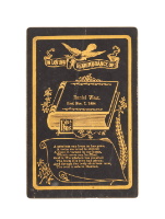 Mourning Card, "In Loving Remembrance of Daniel West"