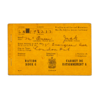 Canadian Ration Book 6