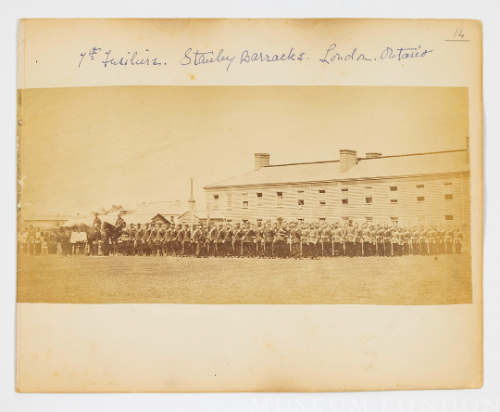 7th Fusiliers. Stanley Barracks, London, Ontario