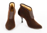 Ladies Velvet Winter Boots