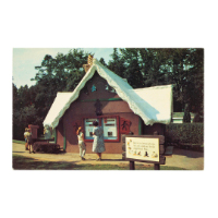 The "Gingerbread House" from Storybook Gardens