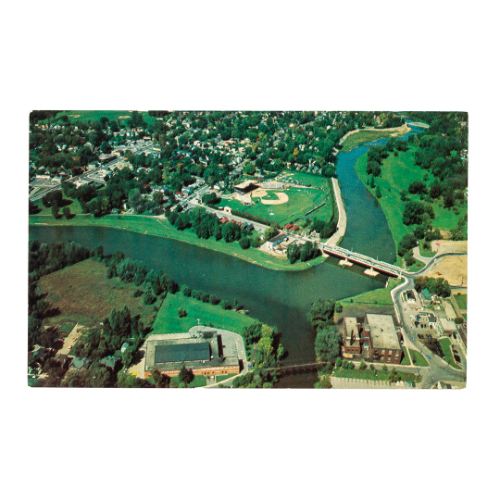 An Aerial View of London, Ontario, "Canada's Forest City"