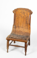 19th Century Pierced Bentwood Chair