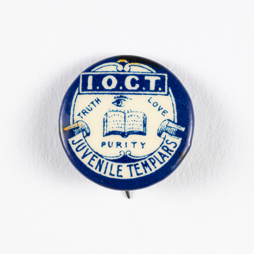 I.O.G.T. Juvenile Templars Button