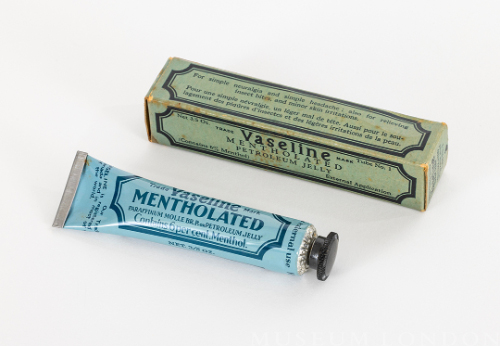 Vaseline Mentholated Tube and Box