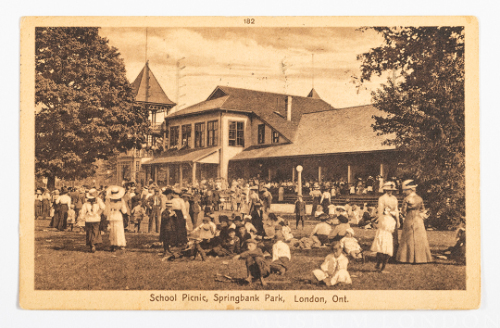 "School Picnic, Springbank Park, London, Ont."