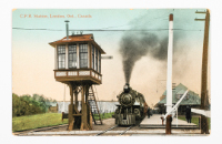 "C.P.R. Station, London, Ont., Canada"