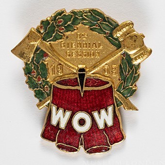 WOW, "St Siennial Session" Pin