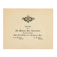The Western Fair Association Greeting Card
