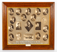 1901 Struthers Baseball Team Portraits