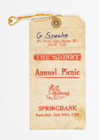 The Signry Annual Picnic Tag