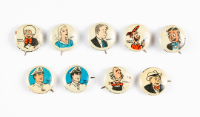 Kellogg's PEP Cartoon Buttons