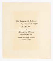 Robinson-Rowling Wedding Announcement