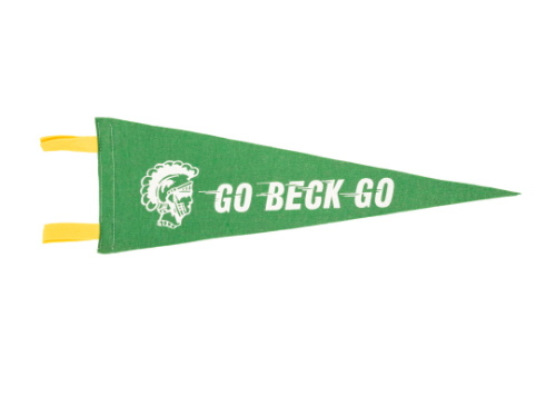 "GO BECK GO" Pennant