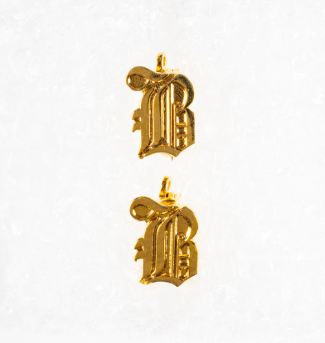 Gold "B" Pin