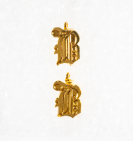 Gold "B" Pin