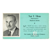 London Life Insurance Company - Nat T. Tilem