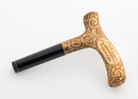 Gold Cane Handle