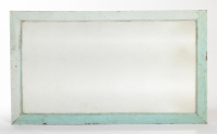 Mirror with Light Green Frame