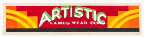 "Artistic Ladies Wear Co."