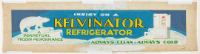 "Kelvinator Refrigerator"