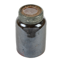 Stoneware Preserving Jar with Glass Lid