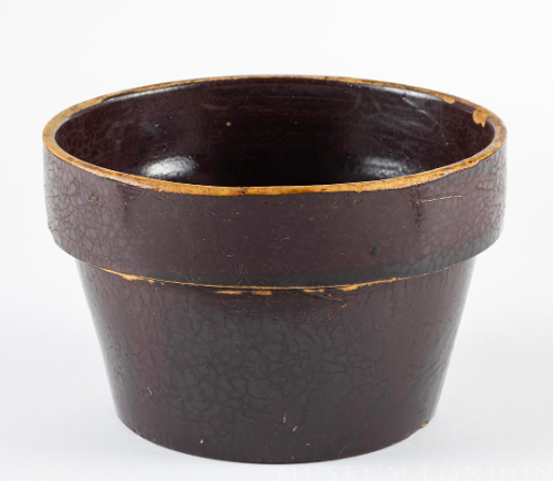 Flowerpot Butter Crock