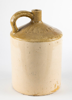 Beige Stoneware Shouldered Jug