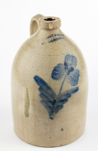 Round-Shouldered Stoneware Jug