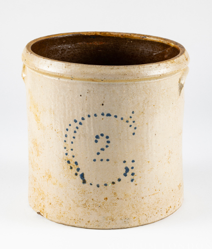 #2 Glass Bros. & Co. London Stoneware Crock
