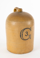 #3 Round-Shouldered Stoneware Jug