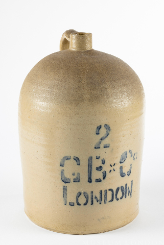 #2 Round-Shouldered Stoneware Jug
