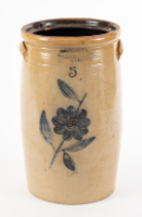 #5 Stoneware Butter Churn