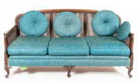 Sofa with Cane Backboard