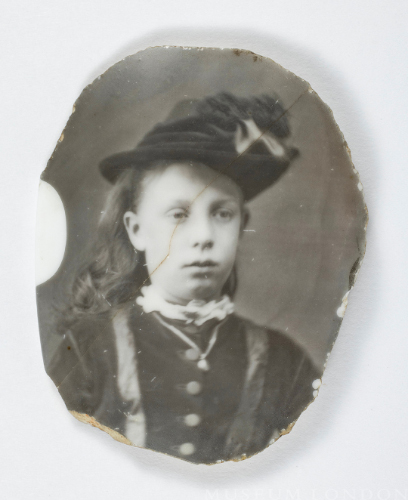 Eliza Griffiths Portrait on Porcelain