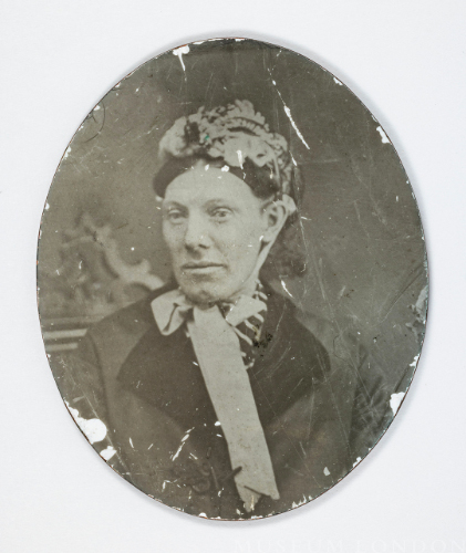 Anna Griffiths Portrait on Porcelain