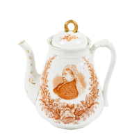 Queen Victoria Golden Jubilee Teapot and Lid