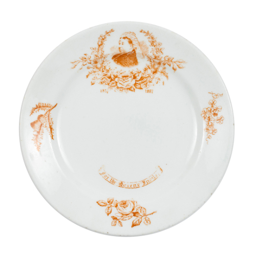 Queen Victoria Golden Jubilee Plate
