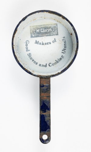Miniature Enamelware Pot