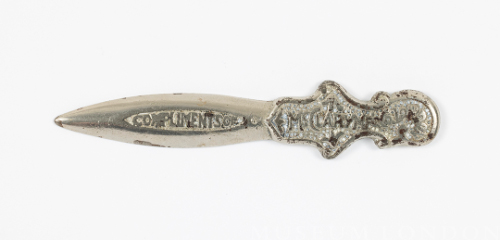 McClary's Letter Opener