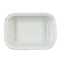 White Enamel Dish