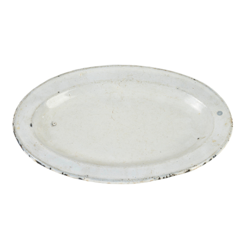 White Enamel Plate