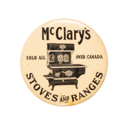 "McClary's Stoves and Ranges" mirror