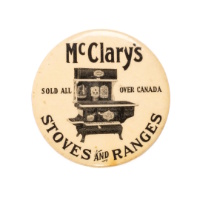 "McClary's Stoves and Ranges" mirror