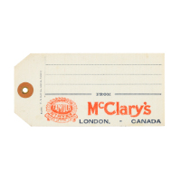 McClary's Famous Stoves Tag