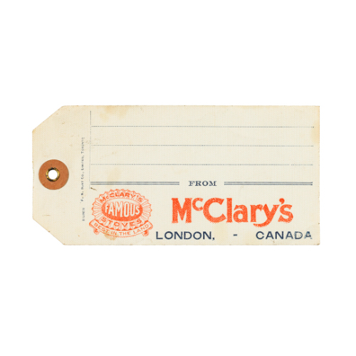 McClary's Merchandise Tag