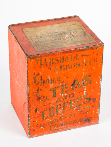 Marshall Bros. "Choice Teas and Coffees" Tin