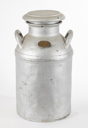 Silver McClary's Milk Can
