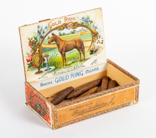 Cigar Box, Gold Ring